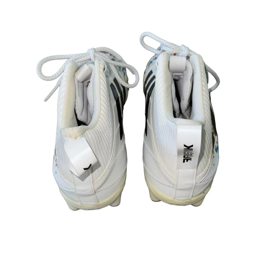 EUC ADIDAS Freak Football Soccer White/multi Color Size 15 CLU 600001 ART EE4667